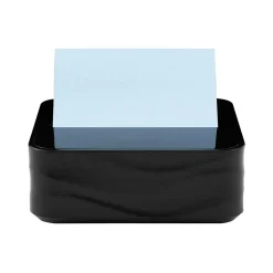 Post-it Pop-Up Dispensers<Pop-up Wave Design Dispenser for 3" x 3" Notes, Black (WAVE-330-BKVP)