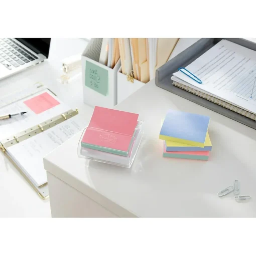 Post-it Post-It Notes<Recycled Pop-up Notes, 3" x 3", Collection, 100 Sheet/Pad, 12 Pads/Pack (R330RP12AP)