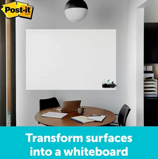 Post-it Dry Erase<Super Dry Erase Surface, 4' x 8' (DEF8X4)