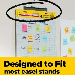 Post-it Easel Paper Pads<® Super Sticky Easel Pad, 25" x 30", White with Grid, 30 Sheets/Pad (560)