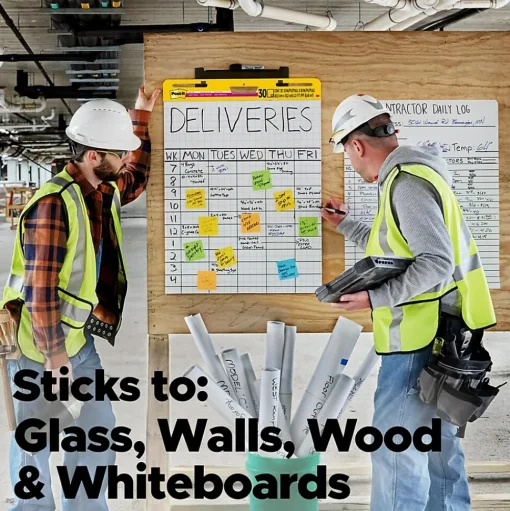 Post-it Easel Paper Pads<® Super Sticky Easel Pad, 25" x 30", White with Grid, 30 Sheets/Pad (560)