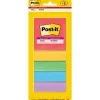 Post-it Post-It Notes<Super Sticky Notes, 3" x 3", Playful Primaries Collection, 45 Sheet/Pad, 5 Pads/Pack (3321-5SSAN)