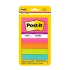 Post-it Post-It Notes<Super Sticky Notes, 4" x 4", Supernova Neons Collection, Lined, 45 Sheet/Pad, 4 Pads/Pack (4421-4SSMX)