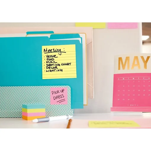 Post-it Pop-Up Dispensers<® Super Sticky Pop-Up Notes Dispenser for 4" x 4" Notes, Black (DS440-SSVP)