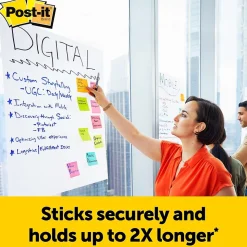 Post-it Easel Paper Pads<Super Sticky Tabletop Easel Pad, 20" x 23", 20 Sheets/Pad (563)