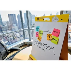 Post-it Easel Paper Pads<Super Sticky Tabletop Easel Pad, 20" x 23", 20 Sheets/Pad (563)