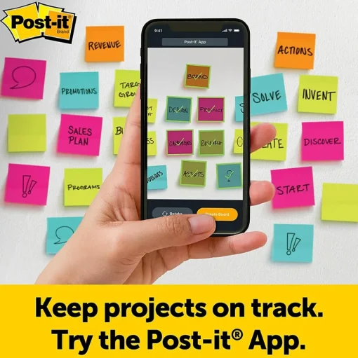 Post-it Easel Paper Pads<Super Sticky Tabletop Easel Pad, 20" x 23", 20 Sheets/Pad (563DE)