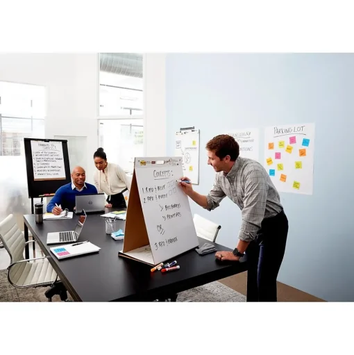Post-it Easel Paper Pads<Super Sticky Tabletop Easel Pad, 20" x 23", 20 Sheets/Pad (563DE)