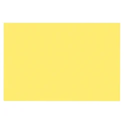 Prang Construction Paper<12" x 18" Construction Paper, Yellow, 50 Sheets/Pack (P8407-0001)