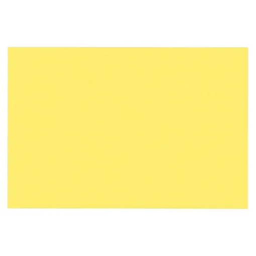 Prang Construction Paper<12" x 18" Construction Paper, Yellow, 50 Sheets/Pack (P8407-0001)