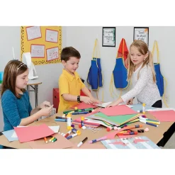 Prang Construction Paper<9" x 12" Construction Paper, Assorted Colors, 100 Sheets Per Pack, 5 Packs (PAC6504-5)