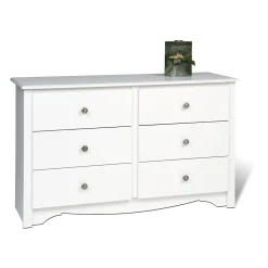 Prepac Storage Cabinets<™ 29" Monterey Children's 6 Drawer Dresser, White