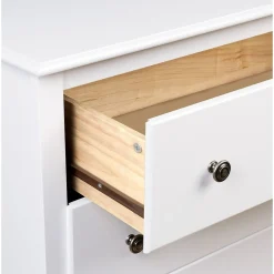 Prepac Storage Cabinets<™ 29" Monterey Children's 6 Drawer Dresser, White