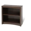 Prepac Bookcases<™ 2 Shelf Bookcase, Espresso (EDL-3229)