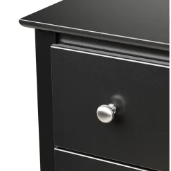 Prepac Storage Cabinets<™ 53.25" Sonoma Tall 6 Drawer Chest, Black