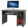 Prepac Computer Desks<48" W Computer Desk, Black (BDD-2948)