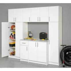 Prepac Storage Cabinets<™ 32" x 24" Elite Stackable Wall Cabinet, White (WEW-3224)