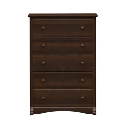 Prepac Storage Cabinets<Fremont 44.75" 5-Drawer Chest, Espresso (EDC-3345-K)