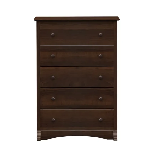 Prepac Storage Cabinets<Fremont 44.75" 5-Drawer Chest, Espresso (EDC-3345-K)