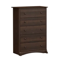 Prepac Storage Cabinets<Fremont 44.75" 5-Drawer Chest, Espresso (EDC-3345-K)