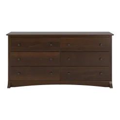 Prepac Storage Cabinets<Fremont 29" 6-Drawer Dresser, Espresso (EDC-6330-K)