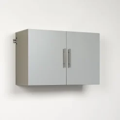 Prepac Storage Cabinets<™ HangUps 36" Laminate Upper Storage Cabinet, Light Gray