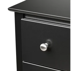 Prepac Storage Cabinets<™ Sonoma Composite Wood Children's 6 Drawer Dresser, Black