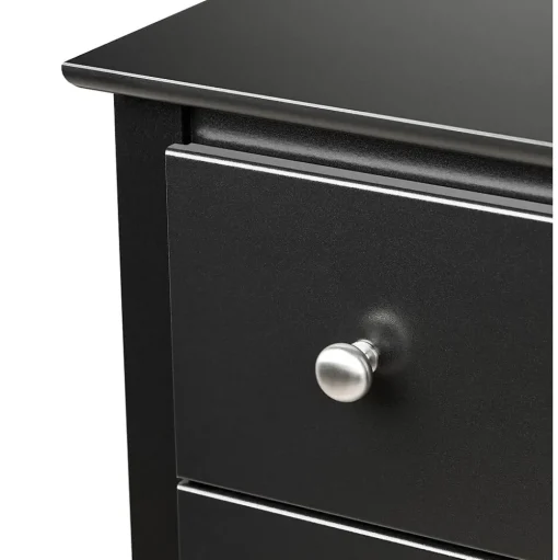 Prepac Storage Cabinets<™ Sonoma Composite Wood Children's 6 Drawer Dresser, Black