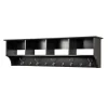 Prepac Shelving<™ Wide Hanging Entryway Shelf, 60" x 11.5", Black