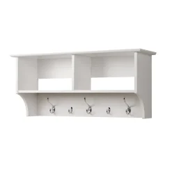 Prepac Shelving<™ Wide Hanging Entryway Shelf, 36" x 11.5", White (WEC-3616)