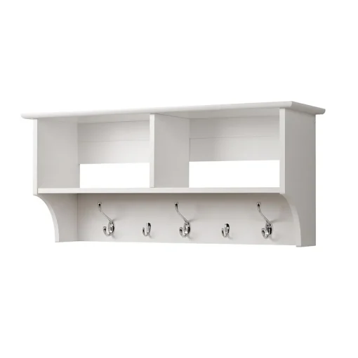 Prepac Shelving<™ Wide Hanging Entryway Shelf, 36" x 11.5", White (WEC-3616)