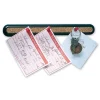 Quartet Bulletin<Bulletin Bar II Cork Bar, Black Plastic Frame, 1"H x 18"W (2350-1)