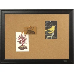 Quartet Bulletin<Cork Bulletin Board, Black Frame, 23'' x 17'' (79281)