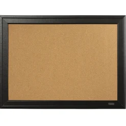 Quartet Bulletin<Cork Bulletin Board, Black Frame, 11"H x 17"W (79279)