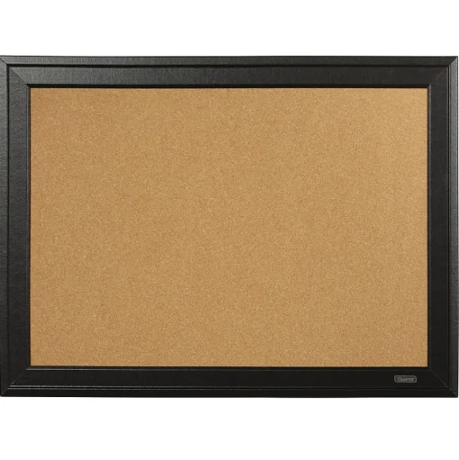 Quartet Bulletin<Cork Bulletin Board, Black Frame, 11"H x 17"W (79279)