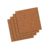 Quartet Bulletin<Cork Bulletin Boards, Frameless, 1'H x 1'W (102)