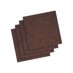 Quartet Bulletin<Cork Bulletin Boards, Frameless, 1'H x 1'W (101)