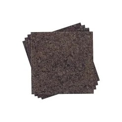 Quartet Bulletin<Cork Bulletin Boards, Frameless, 1'H x 1'W (101)