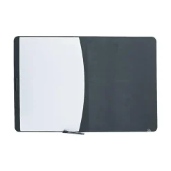 Quartet Bulletin<Designer Tack & Write Combination Dry-Erase Whiteboard, Plastic Frame, 3' x 2' (06545BK)