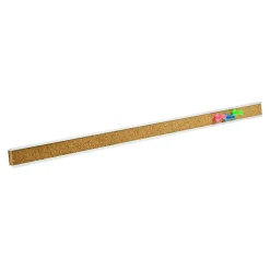Quartet Bulletin<I Cork Bar, 1"H x 36"W, Aluminum Frame (2005)
