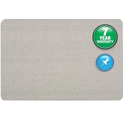 Quartet Bulletin<Oval Office Fabric Bulletin Board, Frameless, 3' x 2' (7683G)