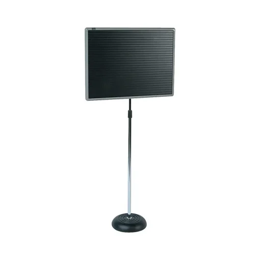 Quartet Bulletin<Pedestal Magnetic Letter Board, Gray Frame, 2' x 1.5' (7921M)
