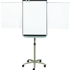 Quartet Dry Erase<® Prestige® 2 Magnetic Mobile Presentation Whiteboard Easel, 3' x 2' (ECM32P2)