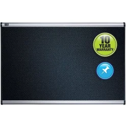 Quartet Bulletin<Prestige Foam Bulletin Board, Aluminum Frame, 4'H x 6'W (B347A)