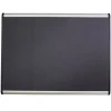Quartet Bulletin<Prestige Plus Magnetic Fabric Bulletin Board, Aluminum Frame, 4'H x 6'W (MB547A)