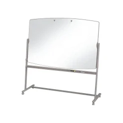 Quartet Dry Erase<Reversible Total Erase Dry-Erase Whiteboard, Steel Frame, 6' x 4' (3640TE)