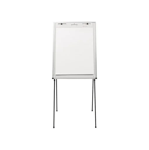 Quartet Dry Erase<Total Erase Flip Chart Easel, 70", Black Steel (81E)
