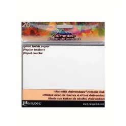 Ranger Card Stock<90 lb. Cardstock Paper, white, 60 Sheets/Pack (72271-PK3)