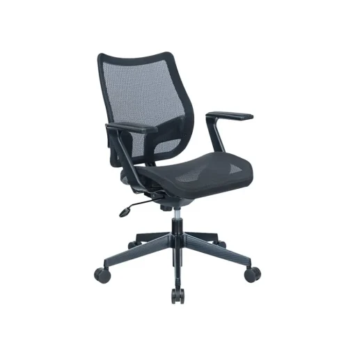 RAYNOR GROUP Office Chairs<Sharper Image Ergonomic Mesh Swivel Task Chair, Black (SI-100-BLK)