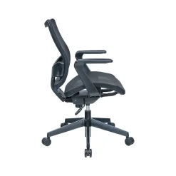 RAYNOR GROUP Office Chairs<Sharper Image Ergonomic Mesh Swivel Task Chair, Black (SI-100-BLK)